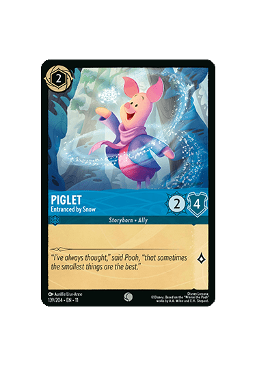 Piglet - Entranced by Snow