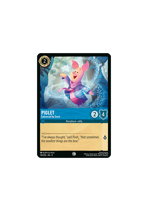 Piglet - Entranced by Snow