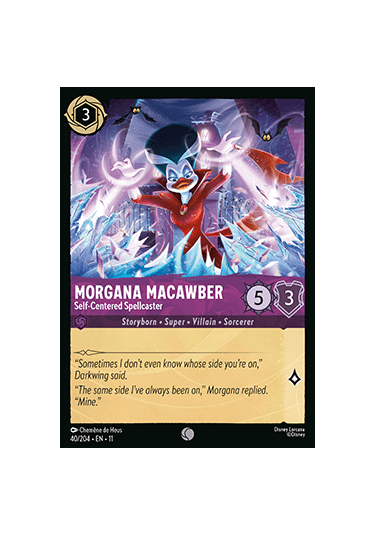 Morgana Macawber - Self-Centered Spellcaster