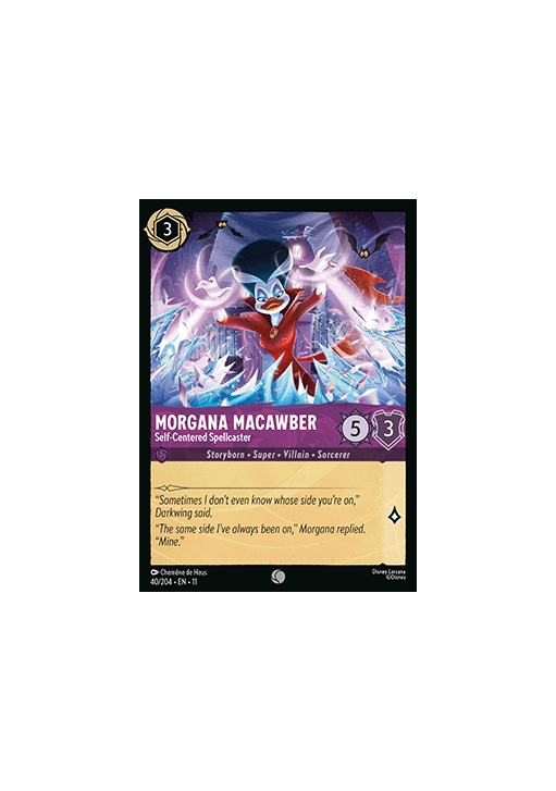 Morgana Macawber - Self-Centered Spellcaster