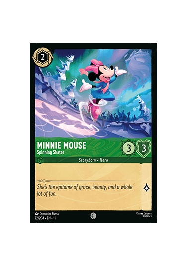 Minnie Mouse - Spinning Skater