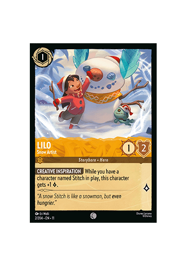 Lilo - Snow Artist