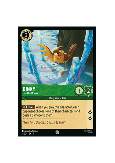 Dinky - Has the Brains