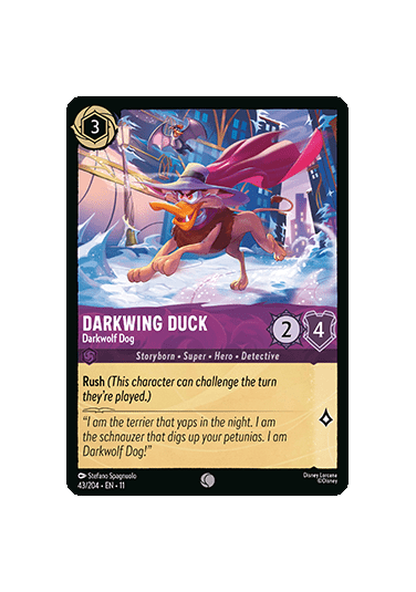 Darkwing Duck - Darkwolf Dog