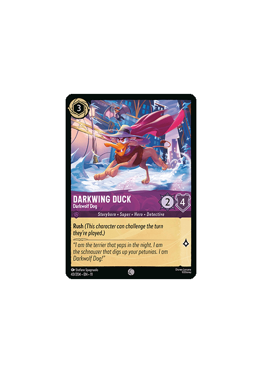 Darkwing Duck - Darkwolf Dog