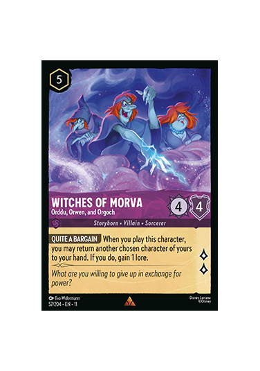 Witches of Morva - Orddu, Orwen, and Orgoch