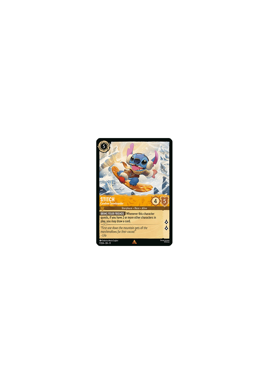 Stitch - Carefree Snowboarder (V.1)