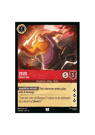 Zeus - Defiant God