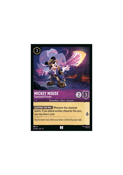 Mickey Mouse - Experienced Traveler