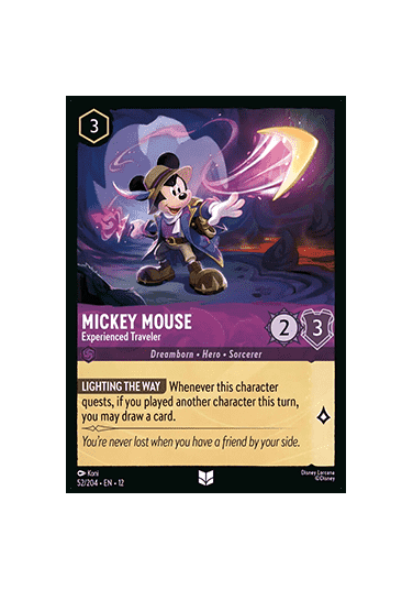 Mickey Mouse - Experienced Traveler