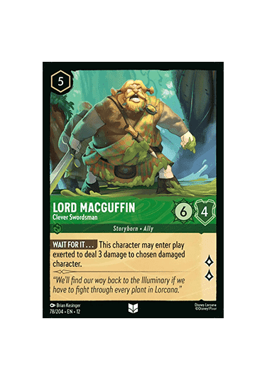 Lord MacGuffin - Clever Swordsman