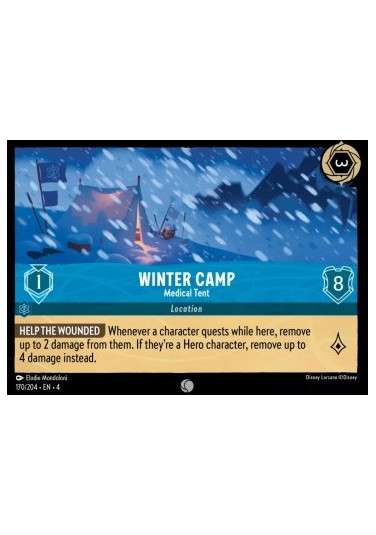 Winter Camp - Medical Tent