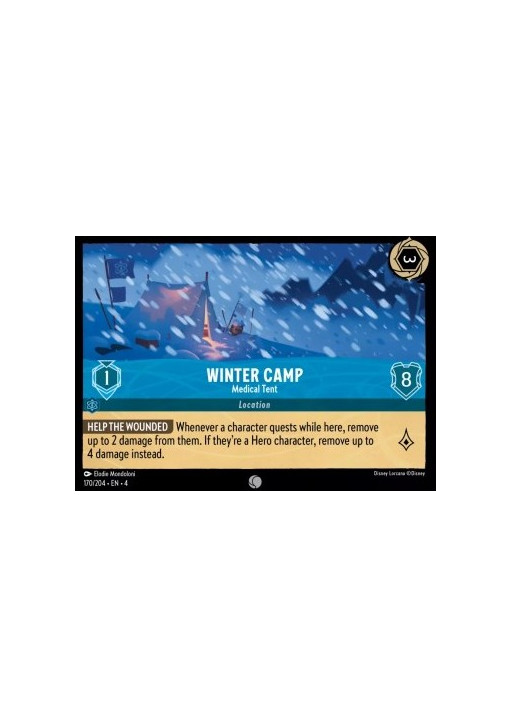 Winter Camp - Medical Tent