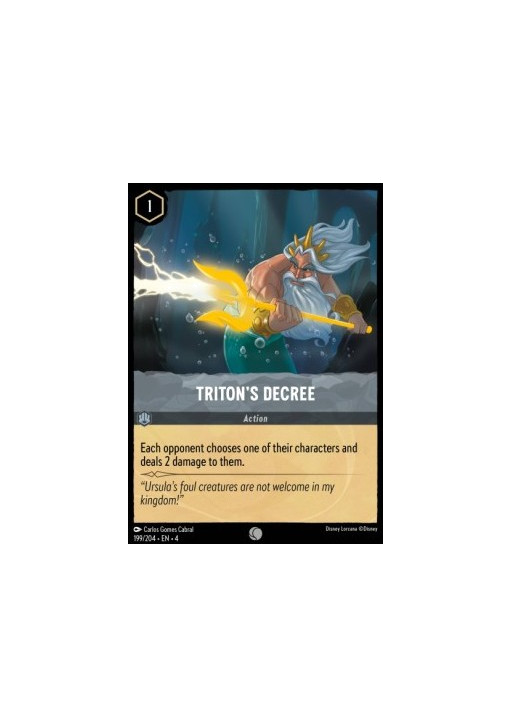 Triton’s Decree