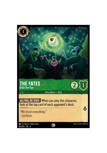 The Fates - Only One Eye