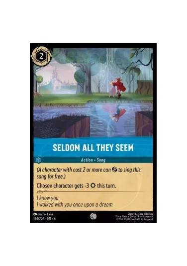 Seldom All They Seem