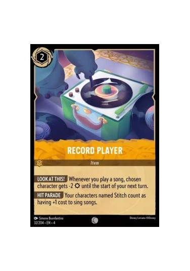 Record Player