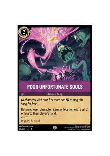 Poor Unfortunate Souls