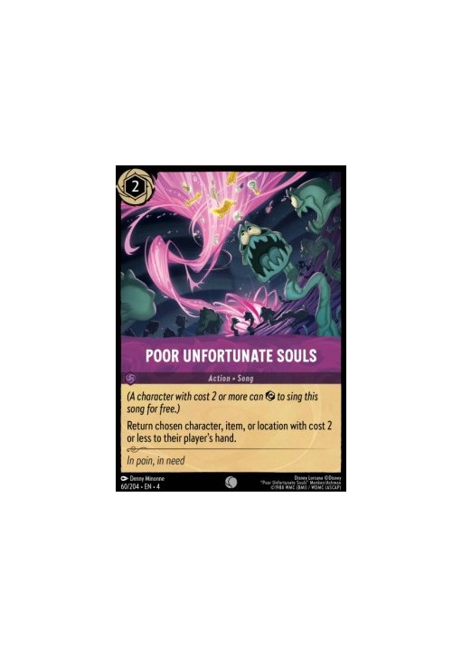 Poor Unfortunate Souls