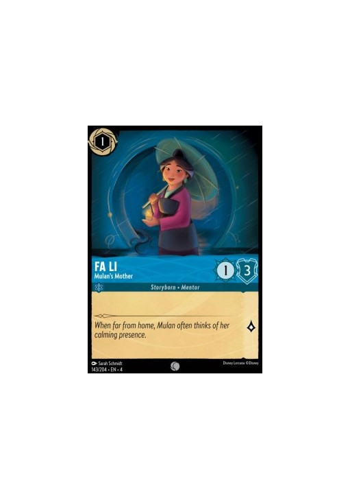 Fa Li - Mulan’s Mother