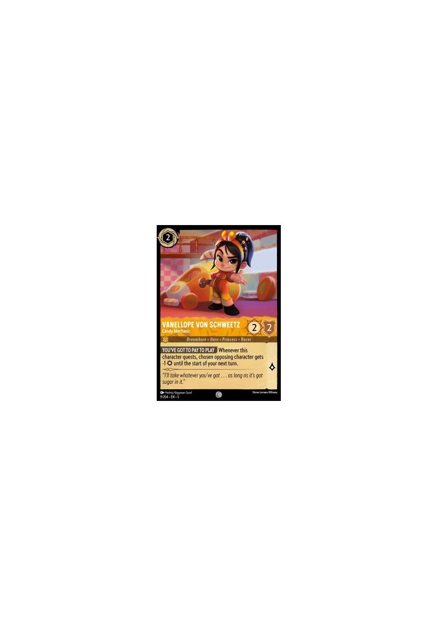 Vanellope von Schweetz - Candy Mechanic