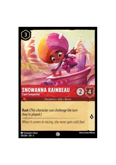 Snowanna Rainbeau - Cool Competitor