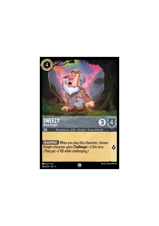 Sneezy - Noisy Knight