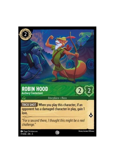 Robin Hood - Archery Contestant
