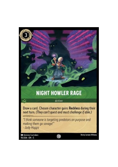 Night Howler Rage