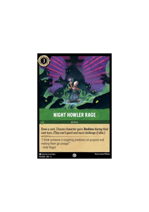 Night Howler Rage