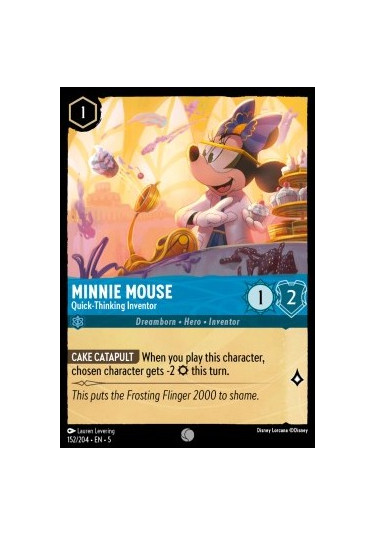 Minnie Mouse - Quick-Thinking Inventor