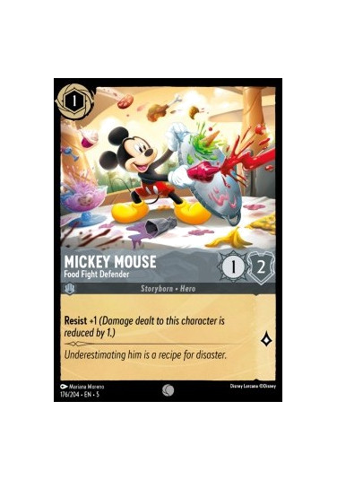 Mickey Mouse - Food Fight Defender