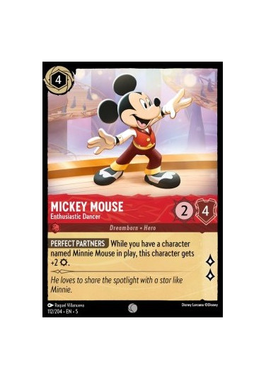 Mickey Mouse - Enthusiastic Dancer