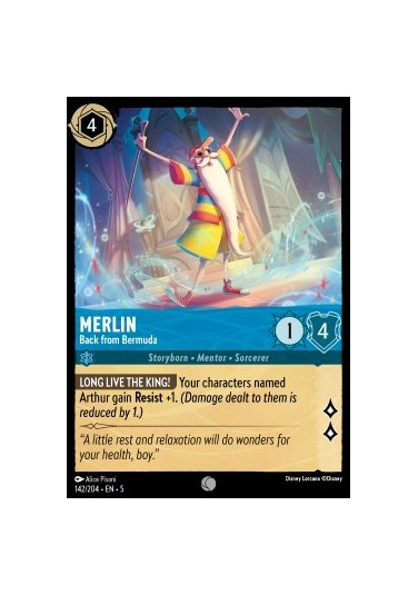 Merlin - Back from Bermuda