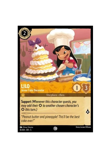 Lilo - Junior Cake Decorator