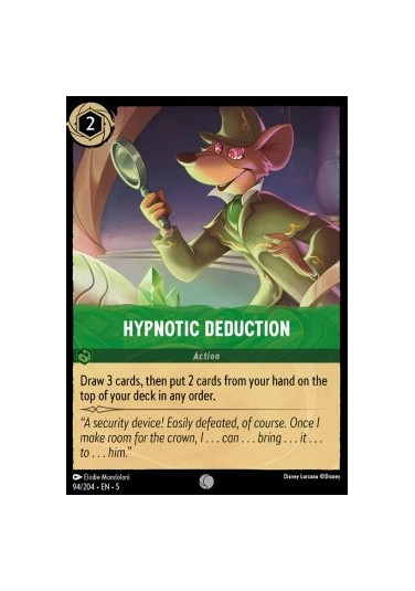 Hypnotic Deduction