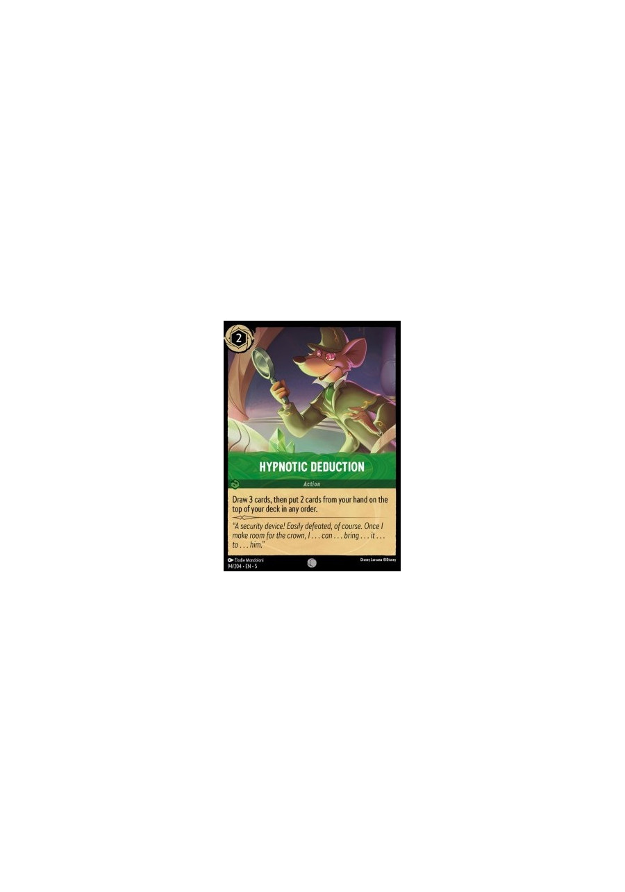 Hypnotic Deduction