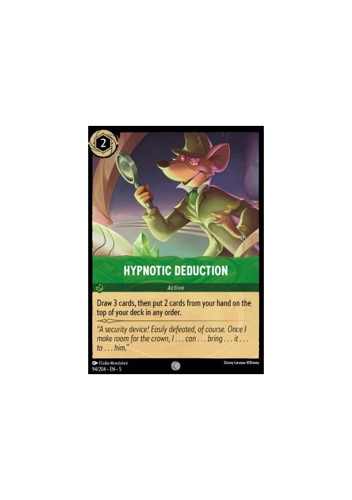 Hypnotic Deduction