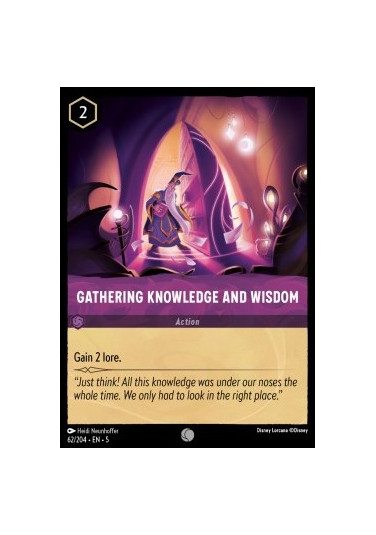 Gathering Knowledge and Wisdom