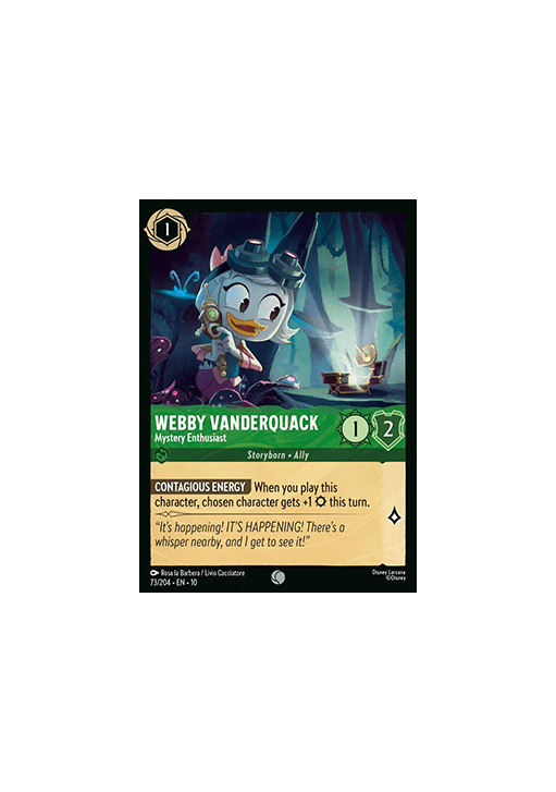 Webby Vanderquack - Mystery Enthusiast (V.1)