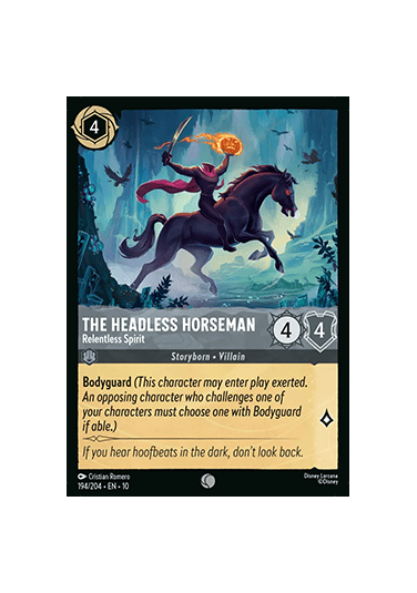 The Headless Horseman - Relentless Spirit