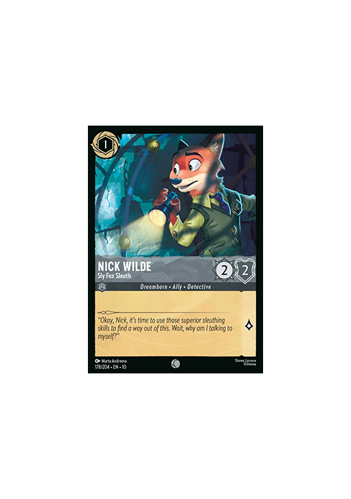 Nick Wilde - Sly Fox Sleuth
