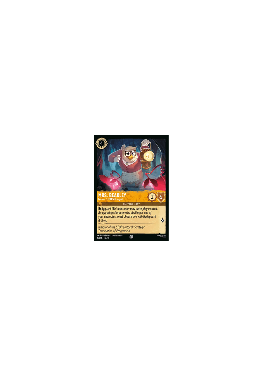 Mrs. Beakley - Former S.H.U.S.H. Agent