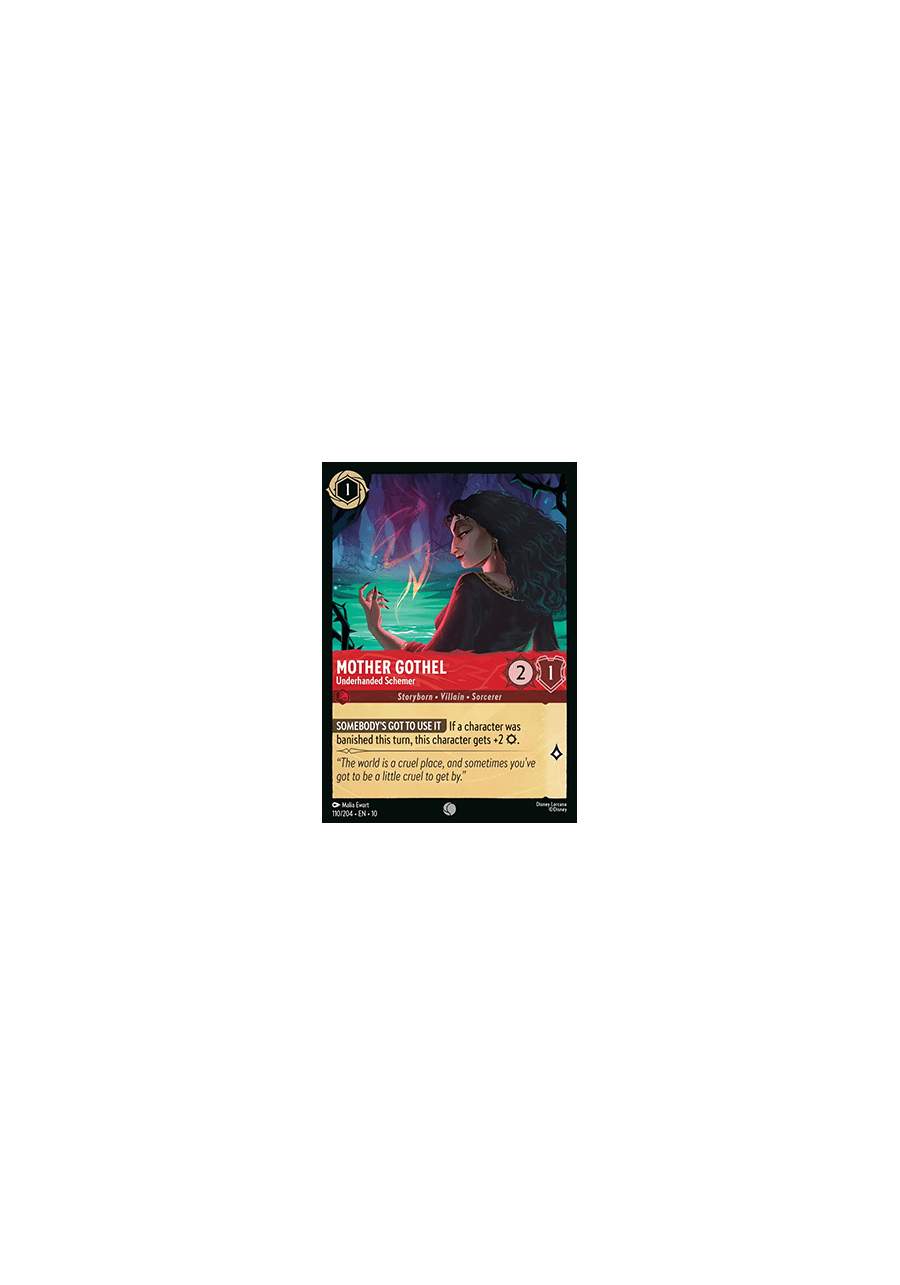 Mother Gothel - Underhanded Schemer