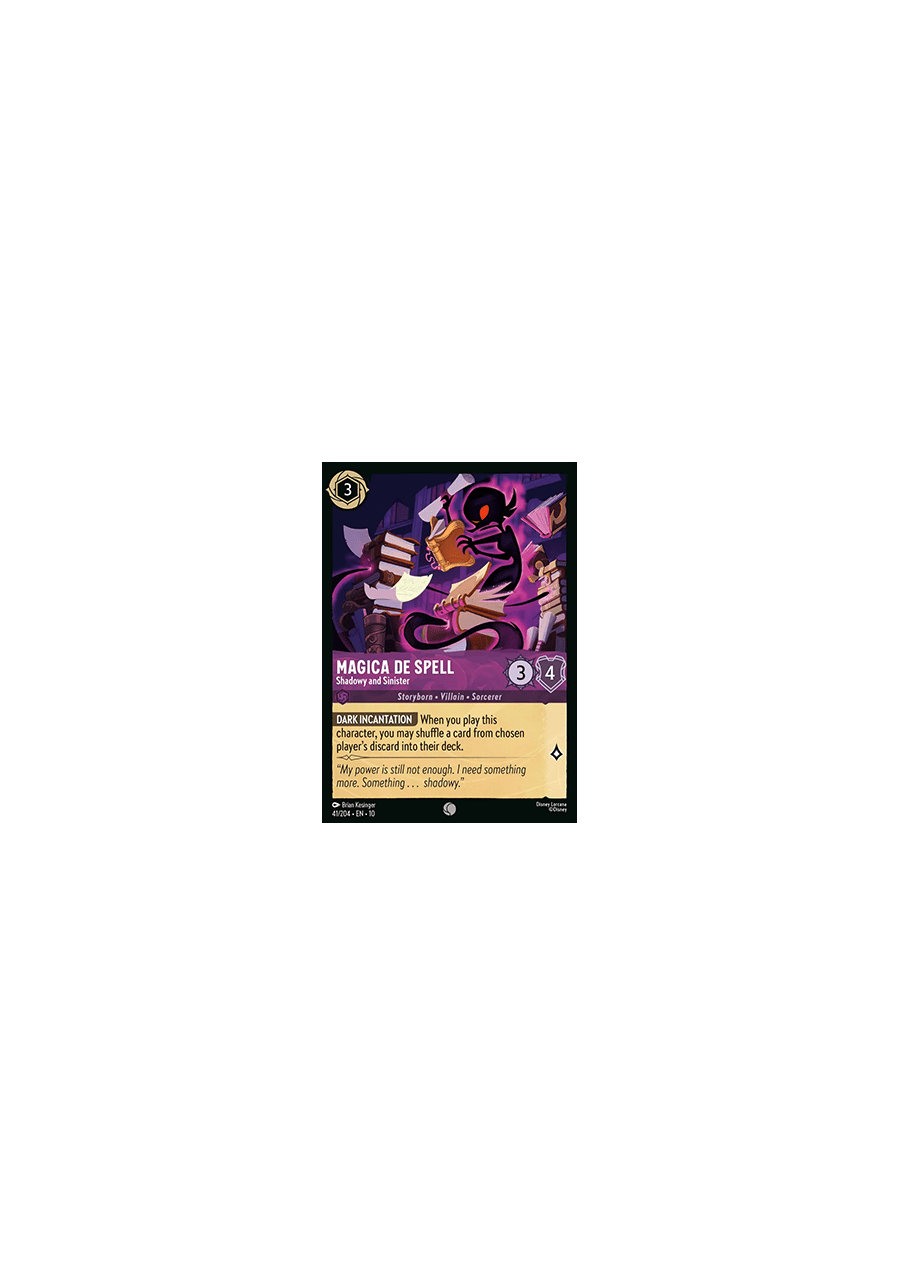 Magica De Spell - Shadowy and Sinister