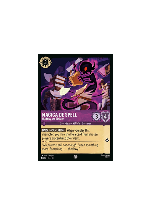 Magica De Spell - Shadowy and Sinister