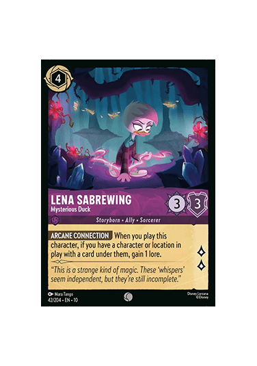 Lena Sabrewing - Mysterious Duck