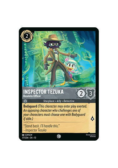 Inspector Tezuka - Resolute Officer