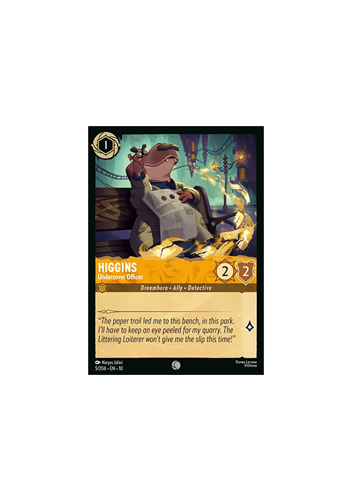 Higgins - Undercover Officer