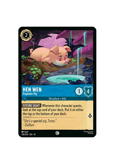Hen Wen - Prophetic Pig
